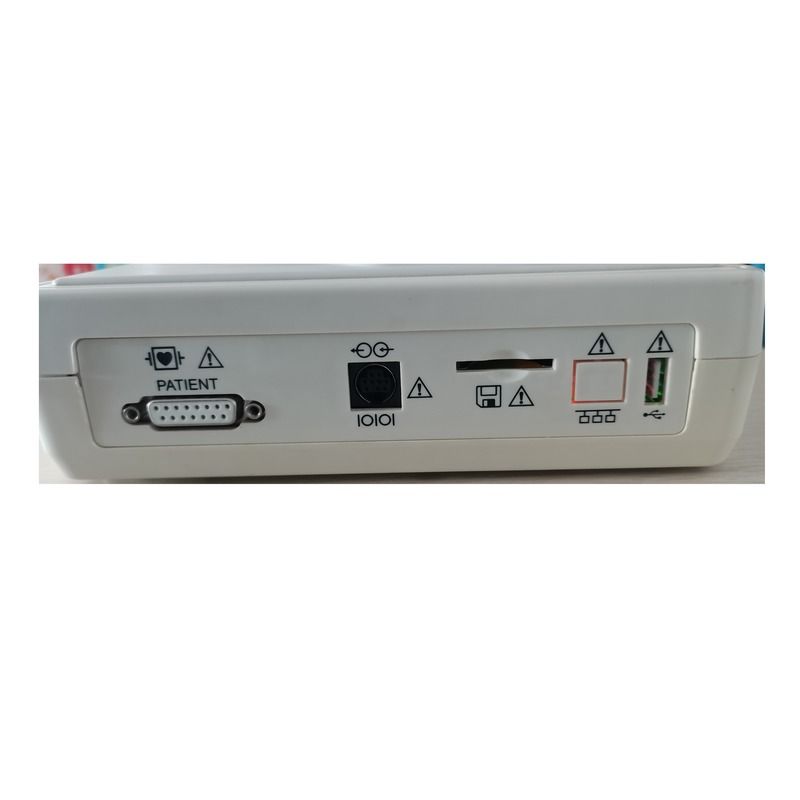 Máquina de ECG Médica Avançada de Alta Qualidade 3 Máquina de ECG Móvel de Metal de 12 Canais Máquina de ECG Portátil