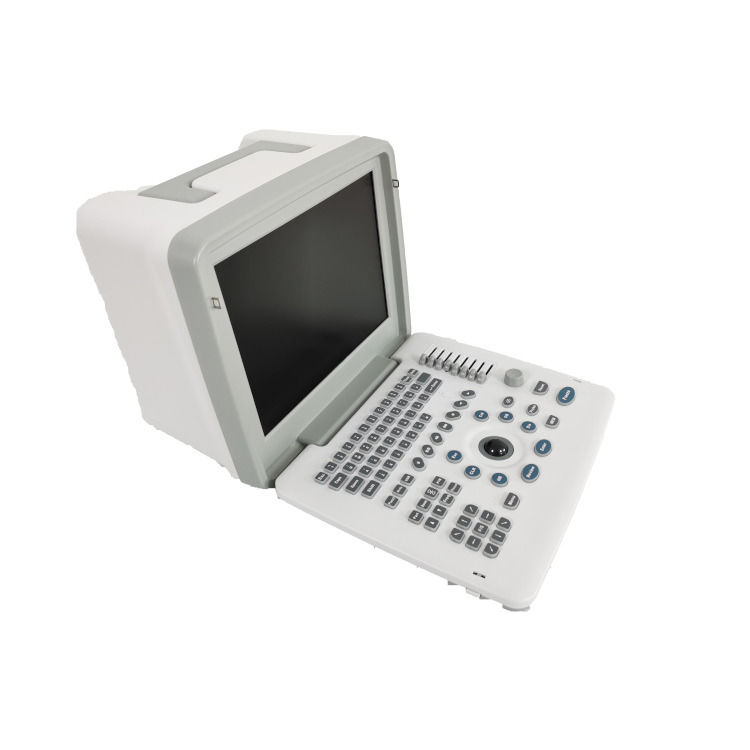 Metal Ver Laptop B W Portátil Gravidez Doppler Probe Scanner Rádio Feto Máquina de Ultrassonografia Para Bebê
