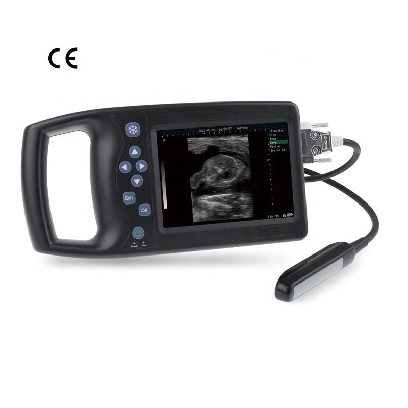 B 5.7 Polegadas Ultrassom Veterinário Portátil Animal Enclosure Portátil Digital Máquinas de Ultrassom Veterinário Scanner de Ultrassom Veterinário
