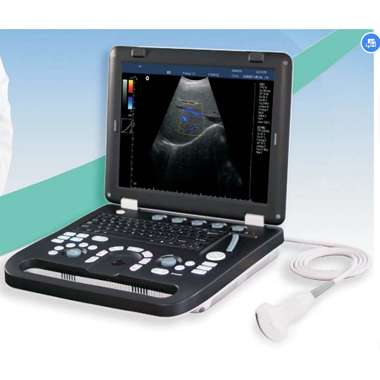 100% Garantida Máquina portátil de ultra-som Doppler de cor Ecocardiografia Eco Ultrassom