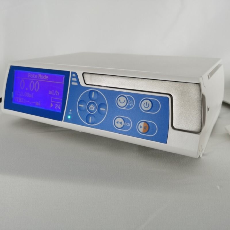 Bomba de infusão barata portátil elétrica hospitalar UTI bomba de infusão emergência metal bomba de infusão elétrica automática definida