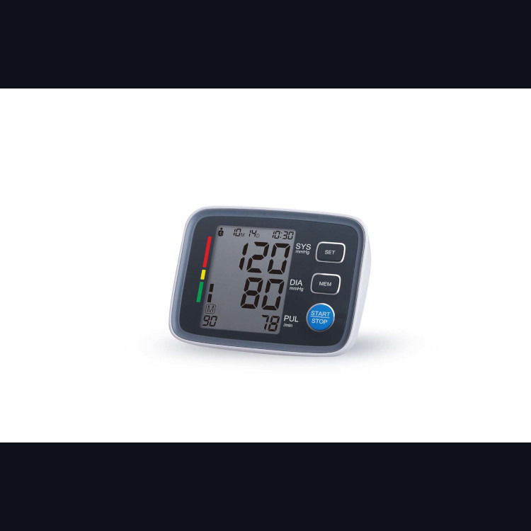 Tipo de braço Monitor de pressão sanguínea em pé OEM Recarregável Braço Digital Ambulatório Monitor de pressão sanguínea