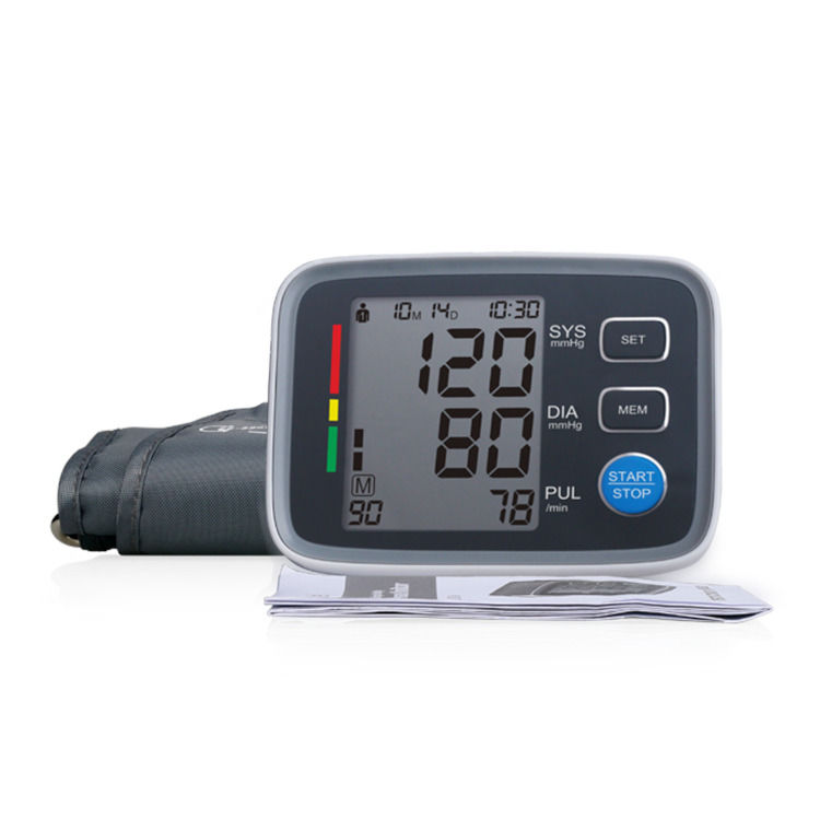 Tipo de braço Monitor de pressão sanguínea em pé OEM Recarregável Braço Digital Ambulatório Monitor de pressão sanguínea