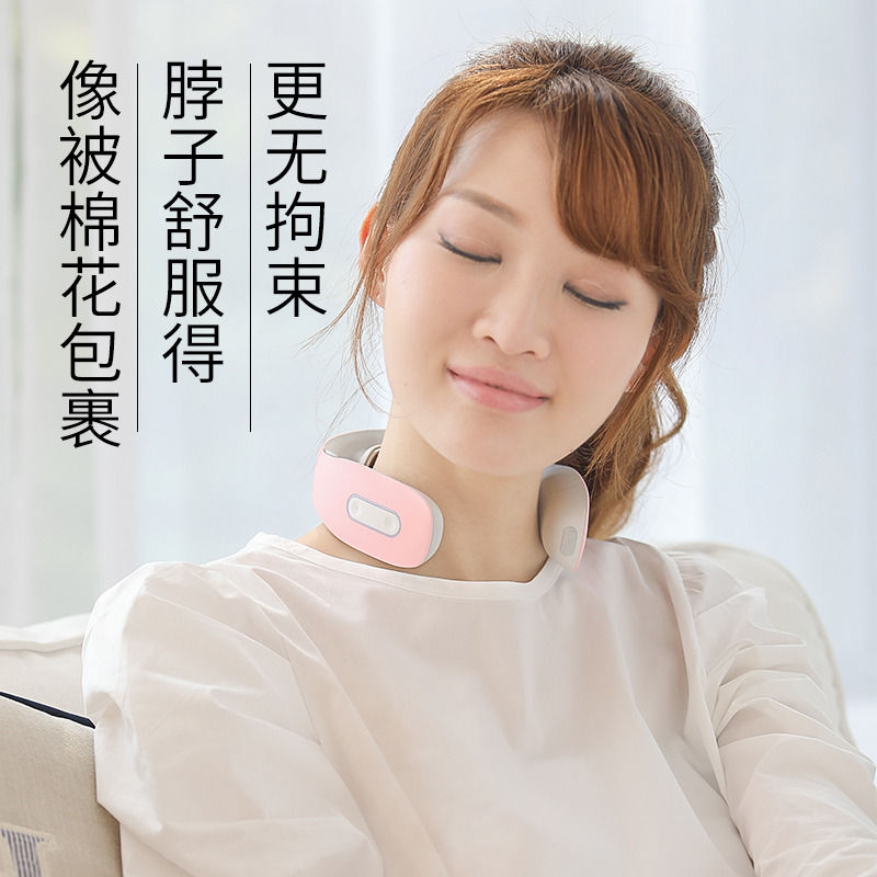 2021 Smart Mini Handheld Portátil Massagista Elétrico Sem Cordão de Pescoço Massagista de Pescoço Inteligente
