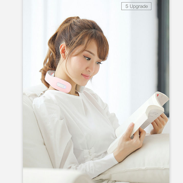 2021 Novo Massagista Cervical Portátil de Neck Constant de Terapia Magnética Portable Infrarroja