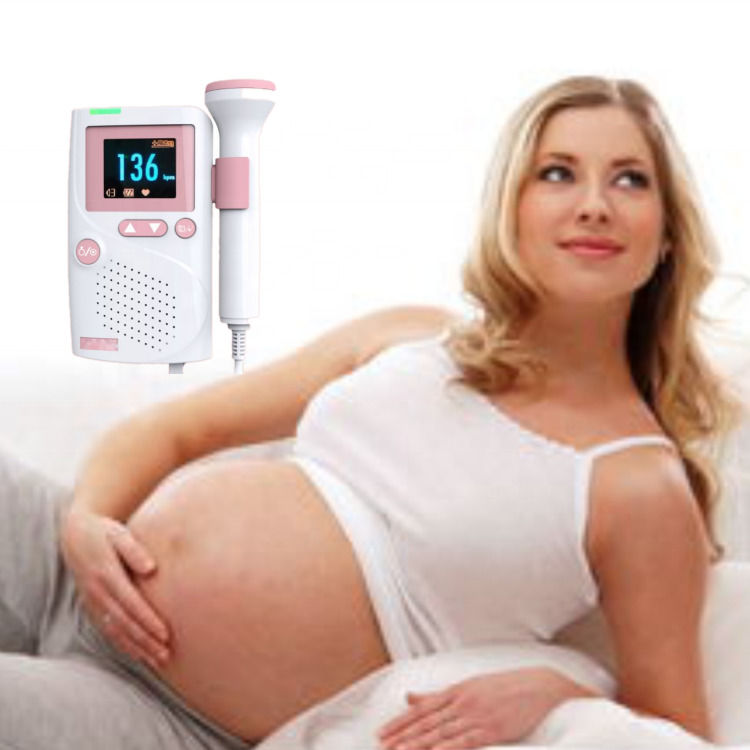 Cardiologia CE Certificado Preço por atacado Ultrassonografia Baby Pulse Monitor Fetal Doppler Doppler Detector cardíaco