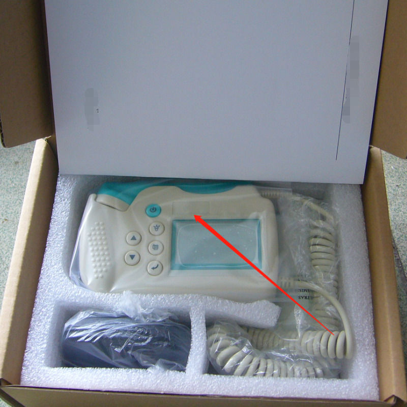 Monitor Digital Ultrassom Fetal Cardiologia Bebê Doppler Detector de Batimentos Cardíacos Saudáveis Monitor Led Bolso Pré-natal Doppler Fetal Digital