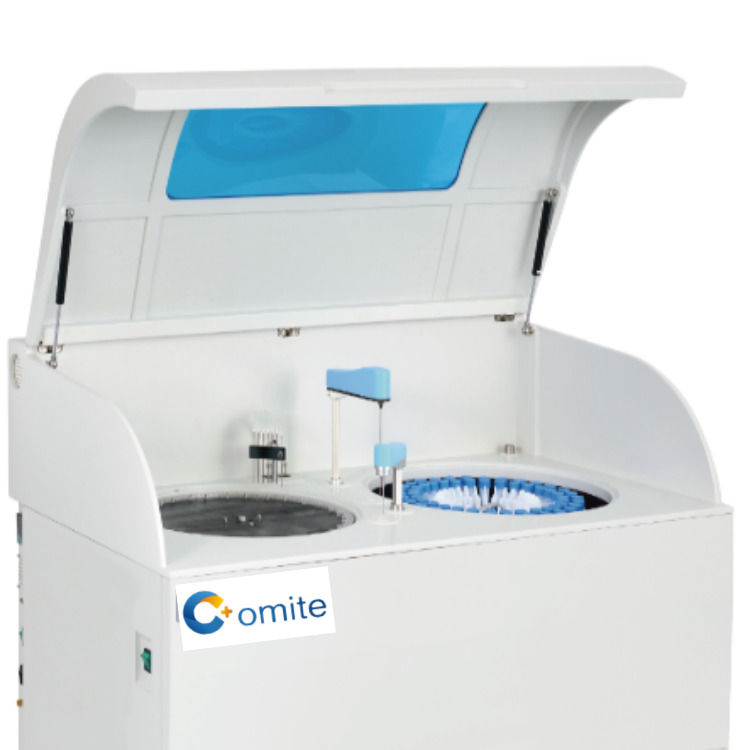 Analisador Hospitalar de Tamanho Menor, Mini Bancada, Totalmente Automático, Bioquímico de Química Sanguínea