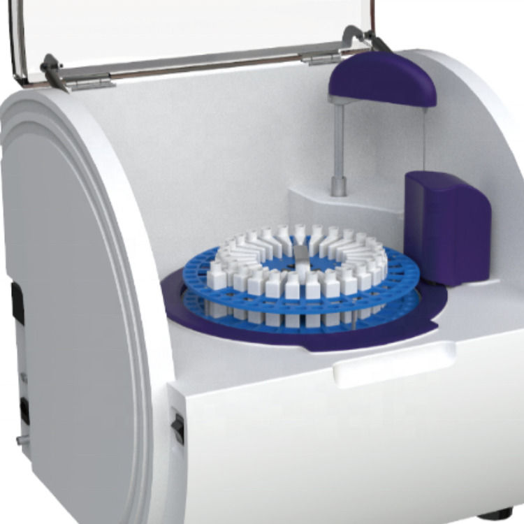 Mini analisador de bioquímica de bancada comercial totalmente automático, menor tamanho, analisador bioquímico para hospital, clínica, analisador de bioquímica