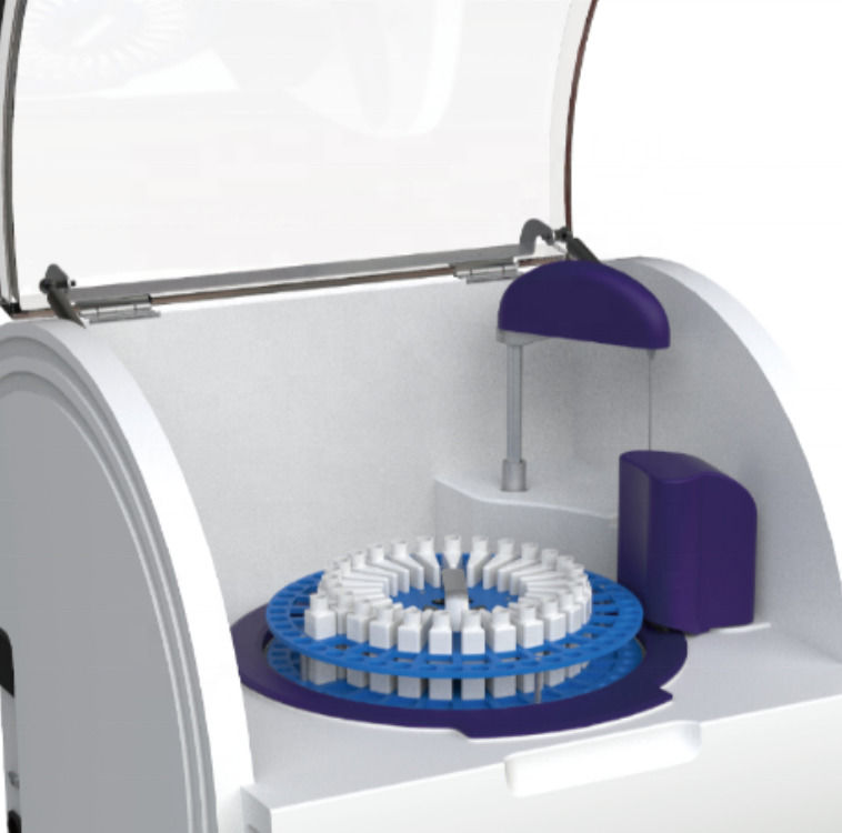 Mini analisador de bioquímica de bancada comercial totalmente automático, menor tamanho, analisador bioquímico para hospital, clínica, analisador de bioquímica